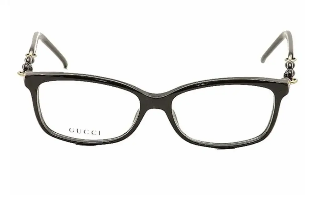 Gucci Eyeglasses GG 3624 6DQ Polished Black/Gold Square Frame
